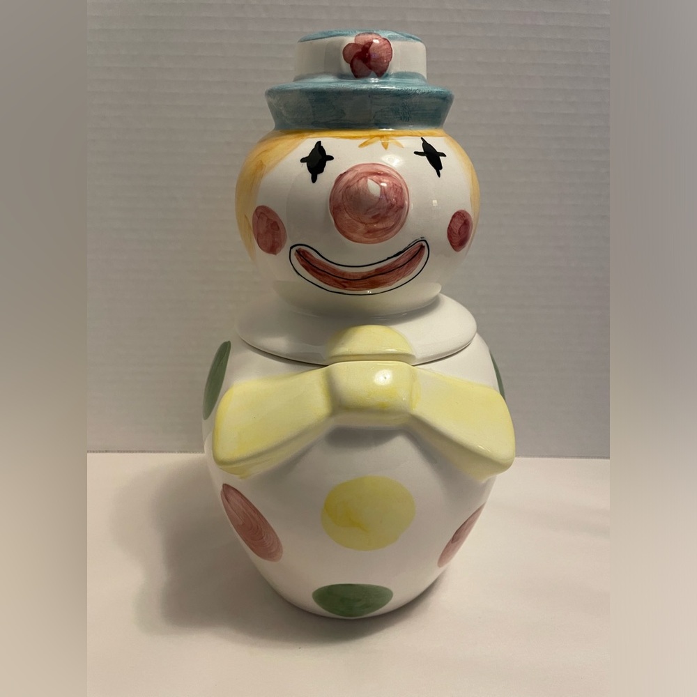 Weiss Clown Cookie Jar  Brazil